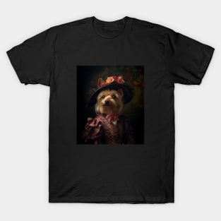 Sophisticated Dachshund-Norwich Terrier Mix T-Shirt